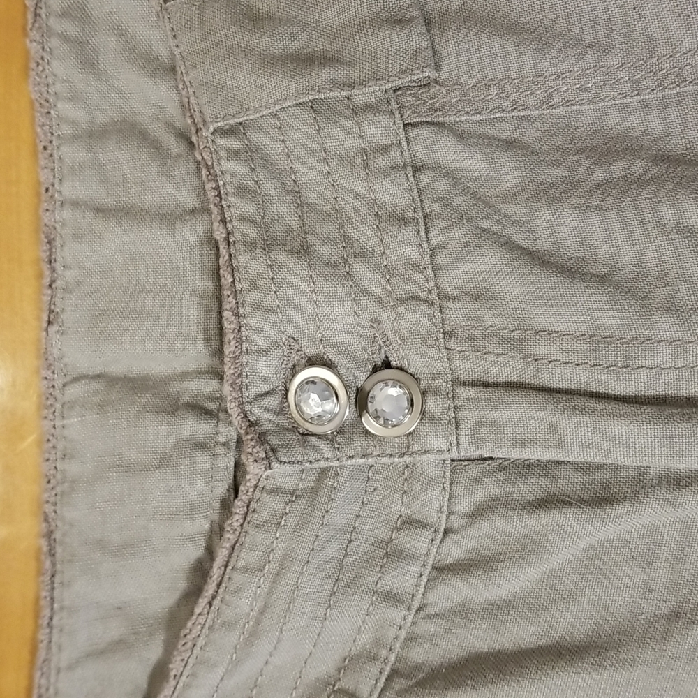 Size 12 wide leg linen pants